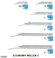 Lama laringoscop standard Economy Miller C